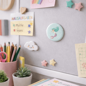 Meerjungfrauen Magnet 8 Stück - Mitgebsel