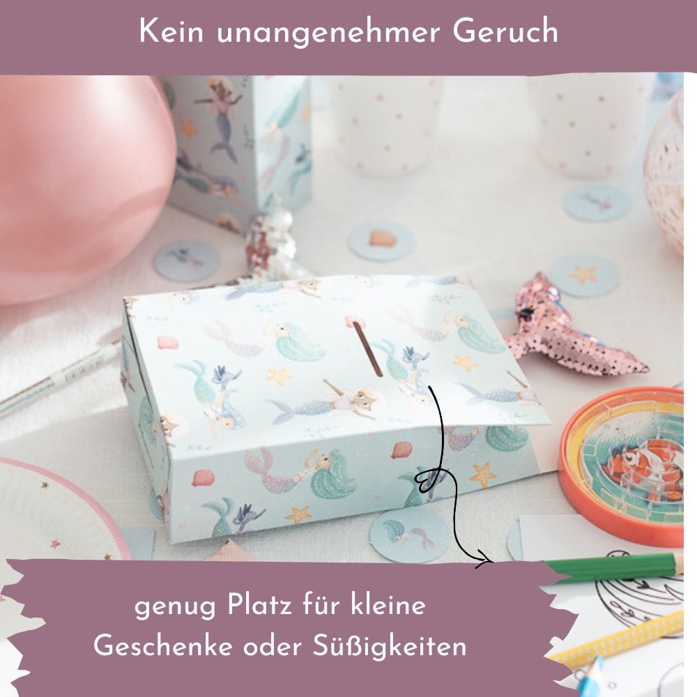 Mitgebseltütchen Meerjungfrau - 10 Stück