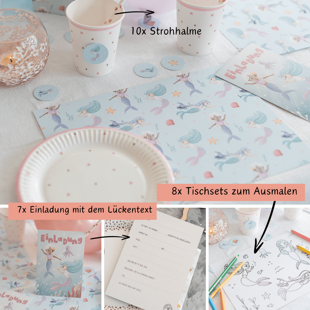 Mottobox - Meerjungfrauen Geburtstag
