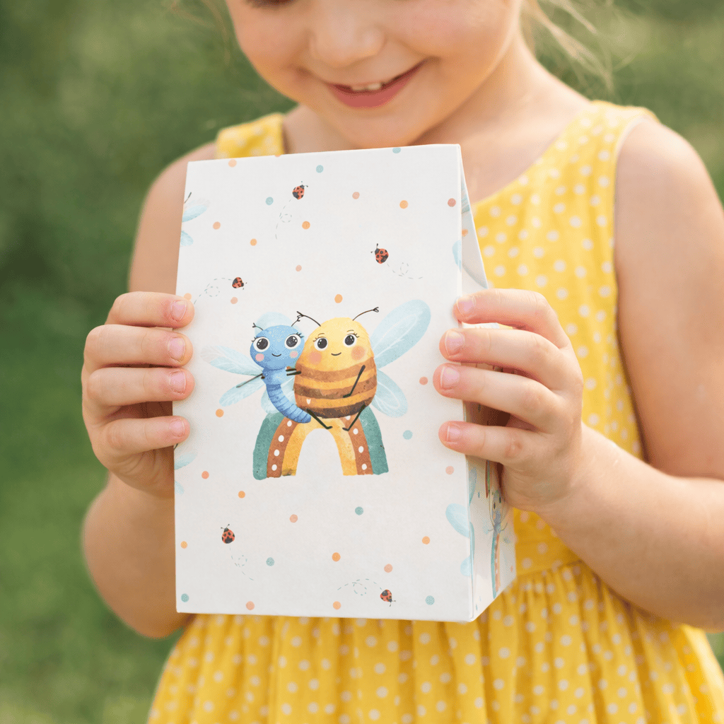 Mitgebseltütchen Biene & Libelle 10 Stück