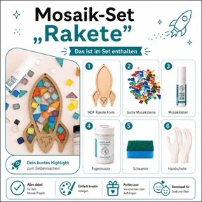 Mosaik Set - Rakete