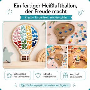 Mosaik Set -Heißluftballon