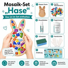 Mosaik Set - Hase