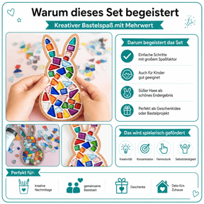 Mosaik Set - Hase
