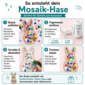 Mosaik Set - Hase