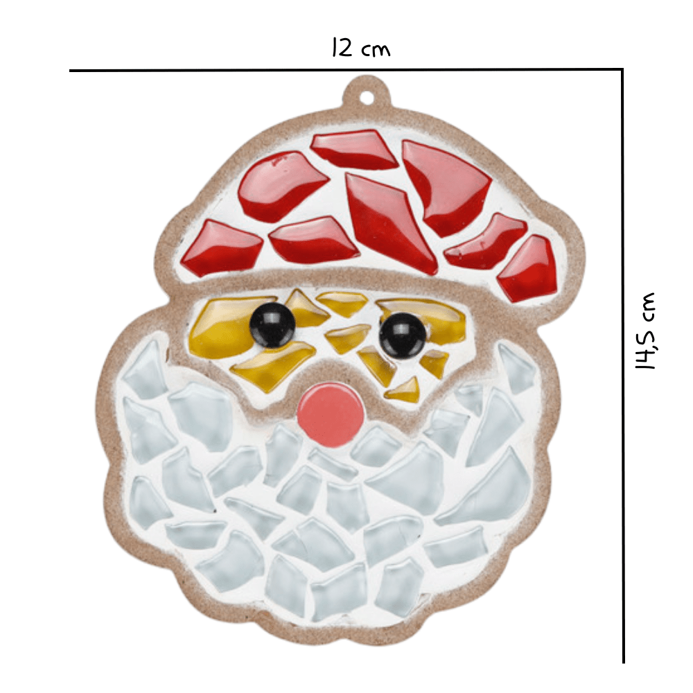 Mosaik Set - Weihnachtsmann