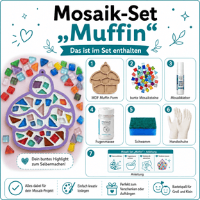 Mosaik Set -Muffin