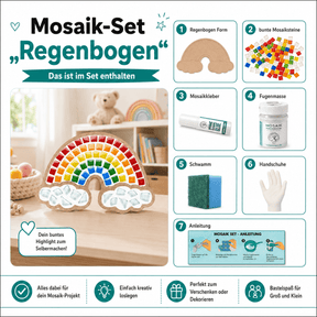 Mosaik Set - Regenbogen
