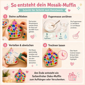 Mosaik Set -Muffin