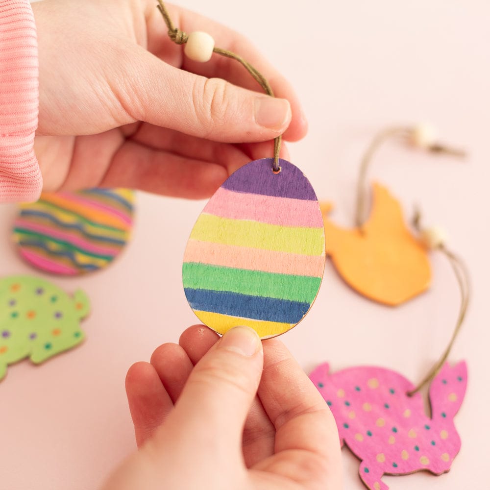 Osteranhänger-Set mit Acrylstiften