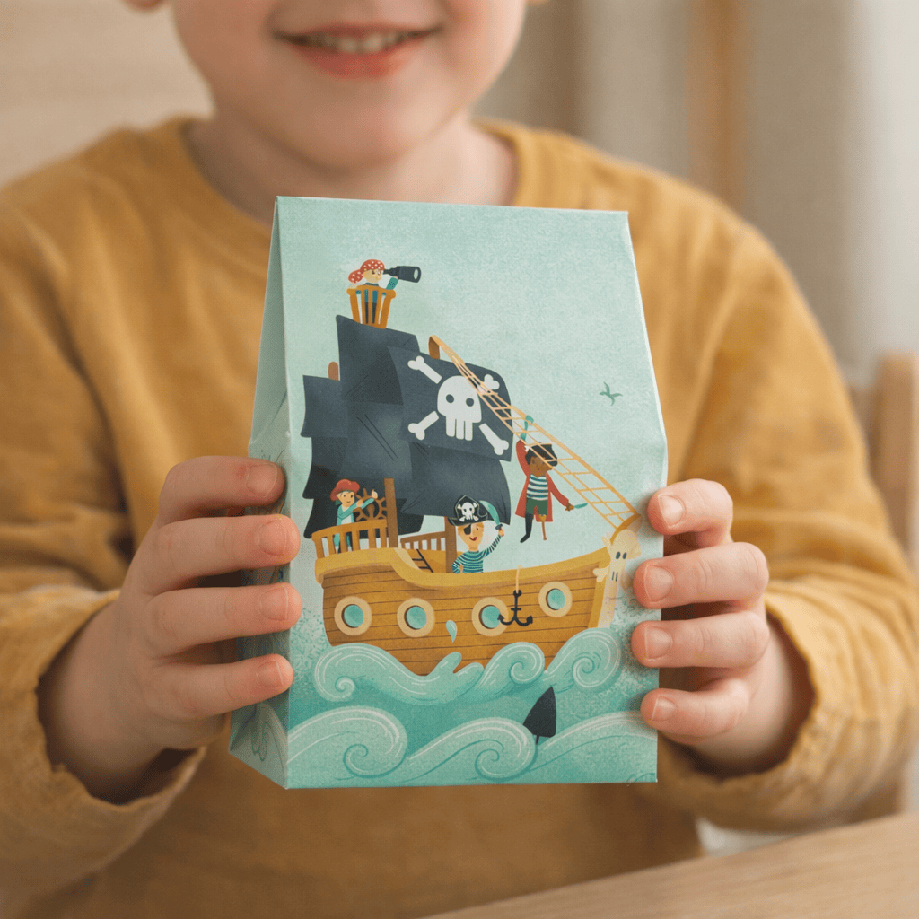 Mitgebseltütchen Pirat 10 Stück