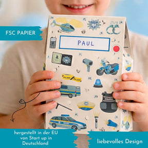 Mitgebseltütchen Polizei 10 Stück