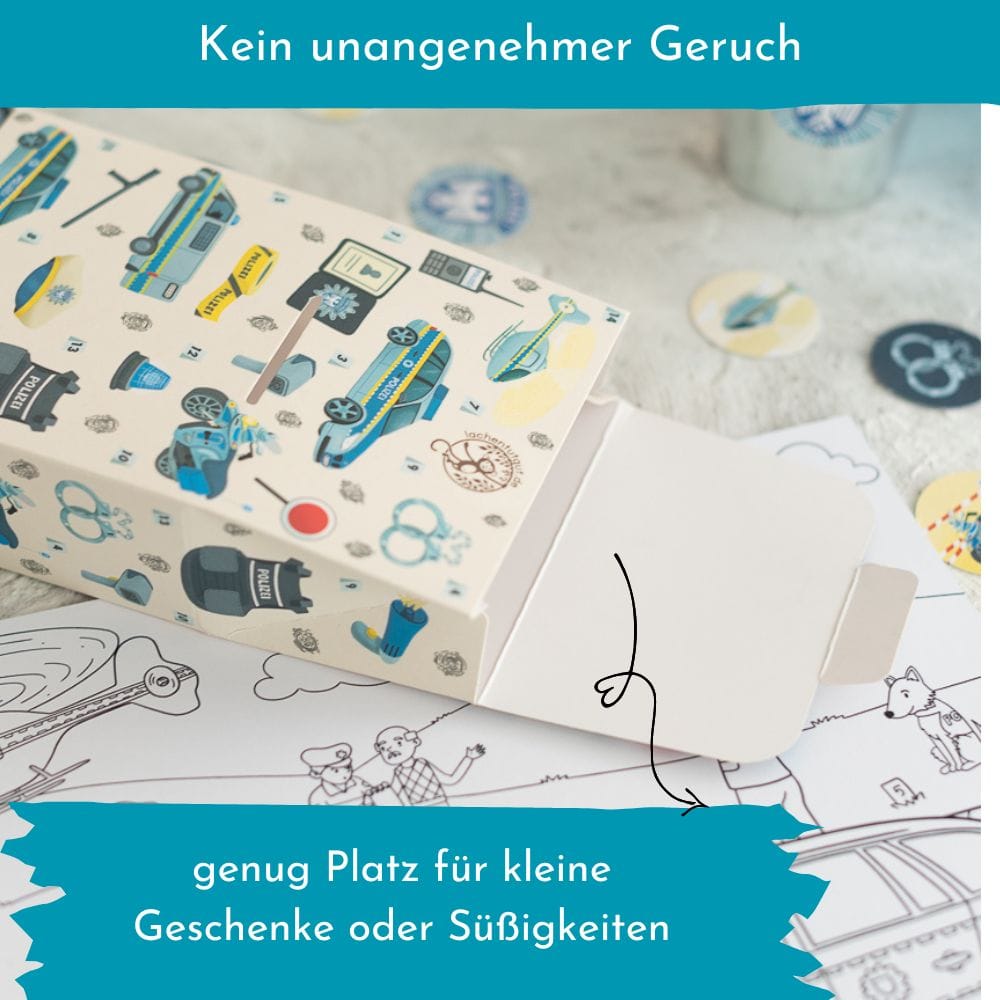 Mitgebseltütchen Polizei 10 Stück