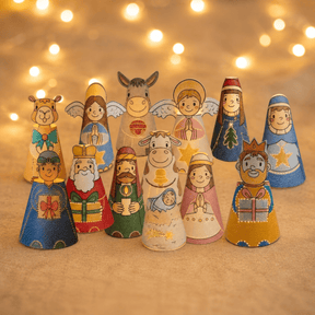 Prickelset Weihnachtskrippe