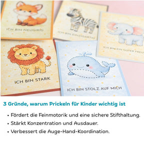 Affirmationskarten – Prickel-Set