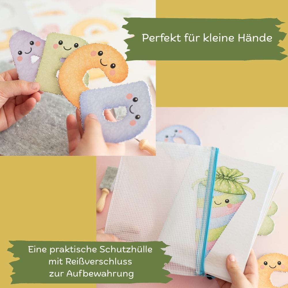 Prickel-Set  ABC - zur Einschulung