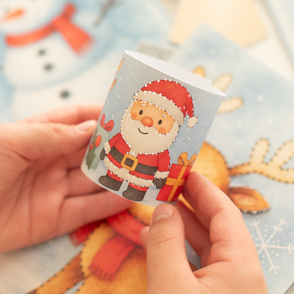 Grosse Weihnachts-Bastelbox für viele kreative Stunden