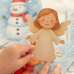 Grosse Weihnachts-Bastelbox für viele kreative Stunden