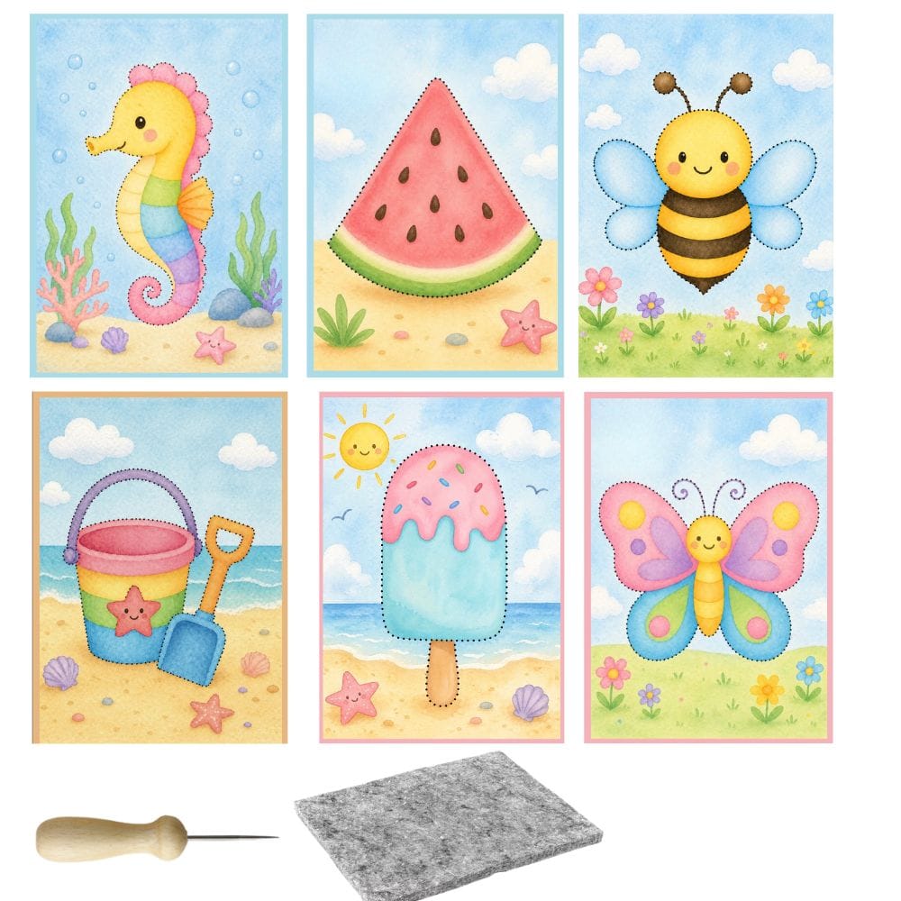 Prickelset für Kinder Sommer