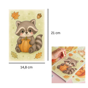 Prickelset für Kinder - Waldtiere