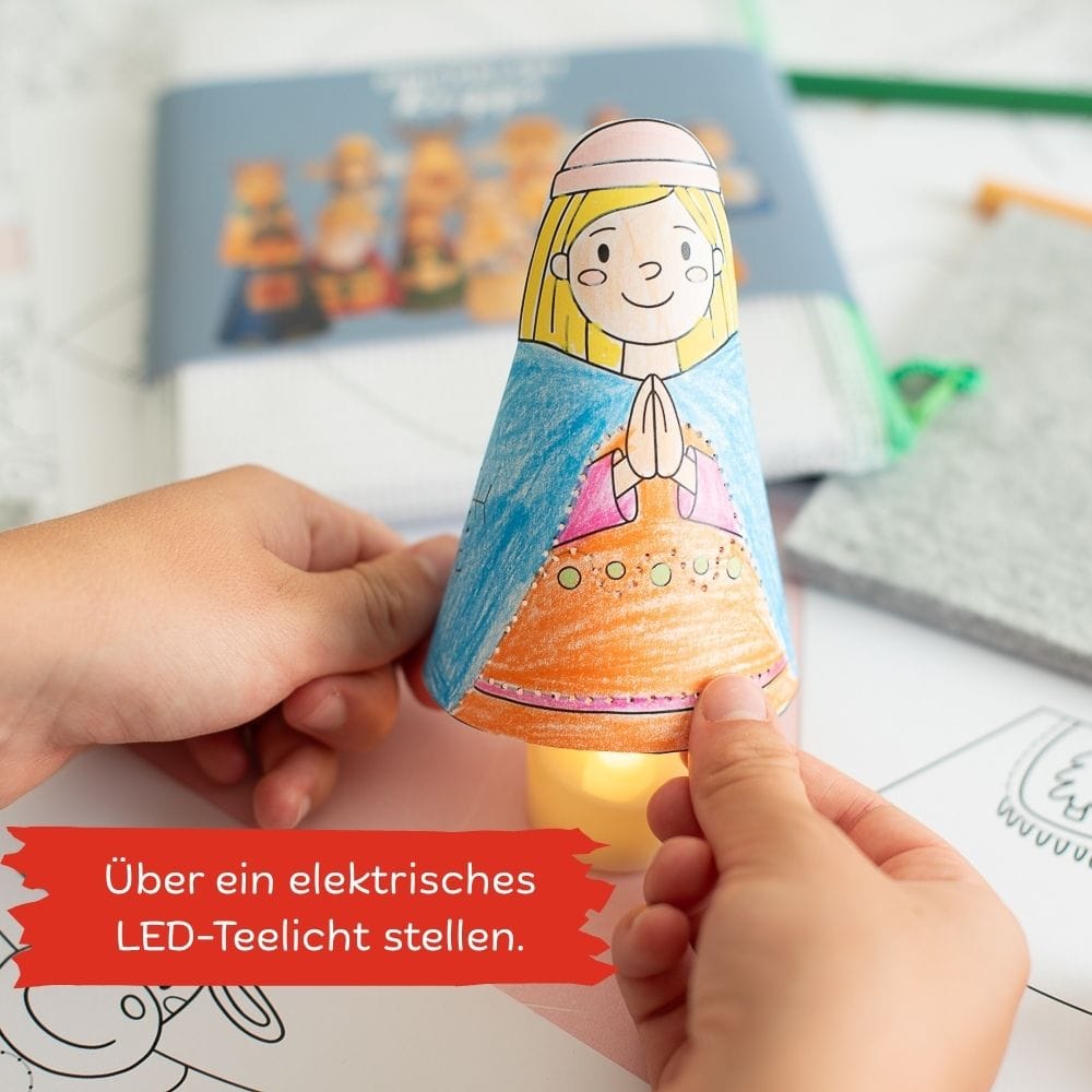 Prickelset Weihnachtskrippe
