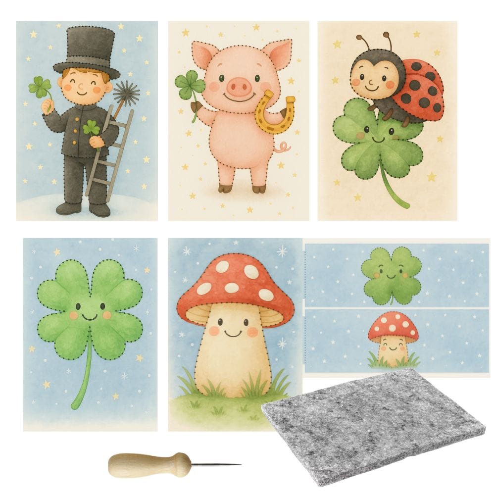 Prickel-Set Glücksbringer