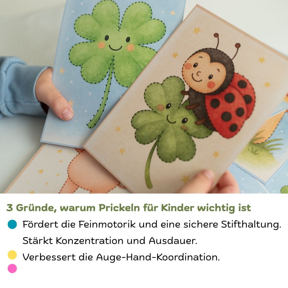 Prickel-Set Glücksbringer