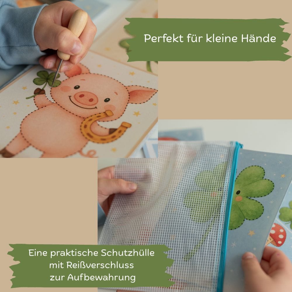 Prickel-Set Glücksbringer