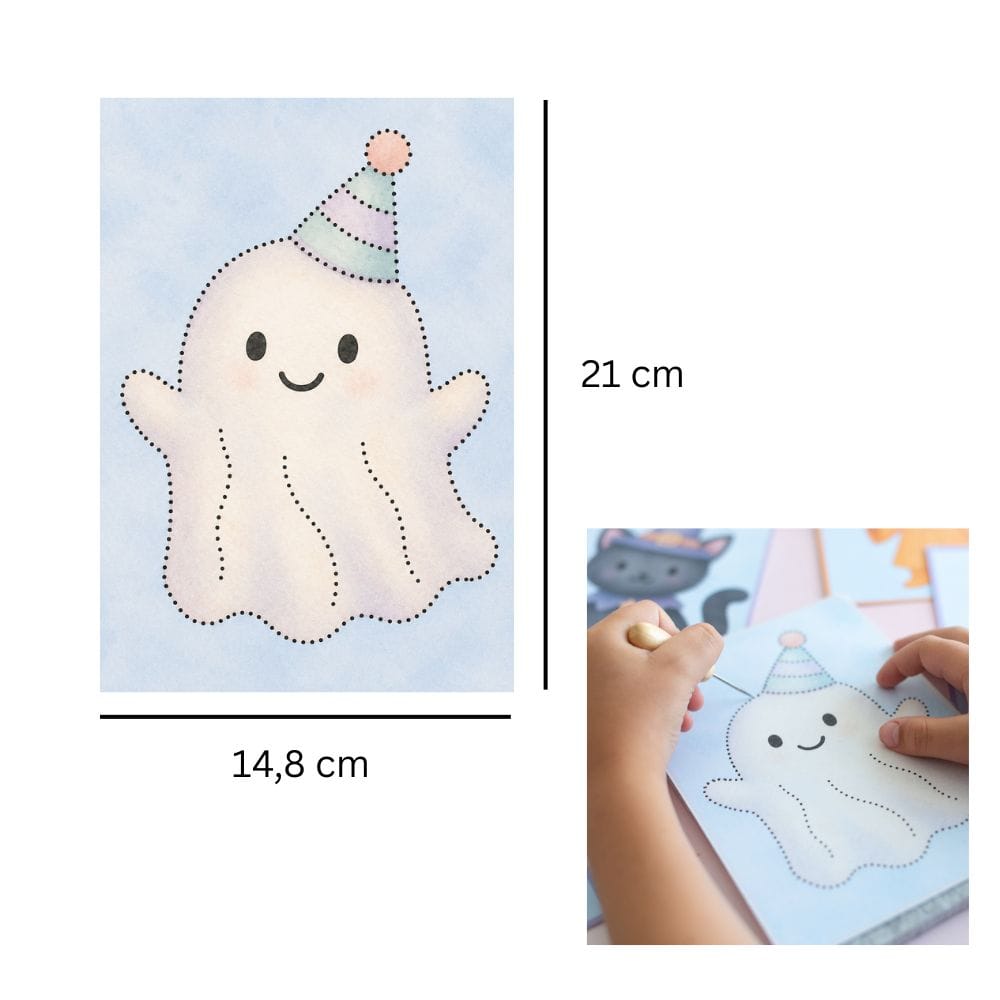 Prickelset für Kinder Halloween