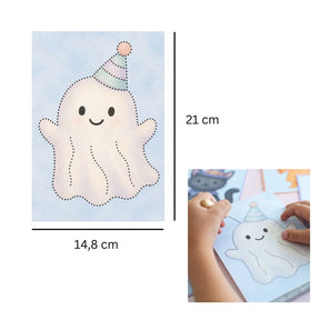 Prickelset für Kinder Halloween