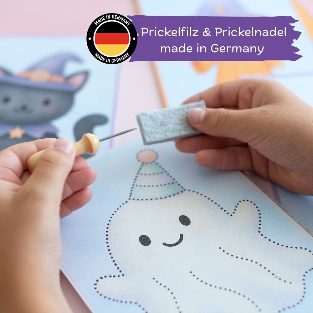 Prickelset für Kinder Halloween