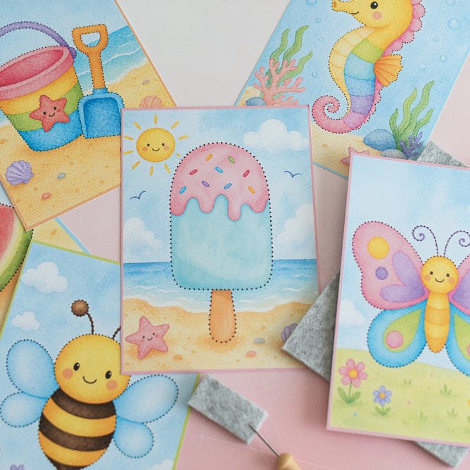 Prickelset für Kinder Sommer