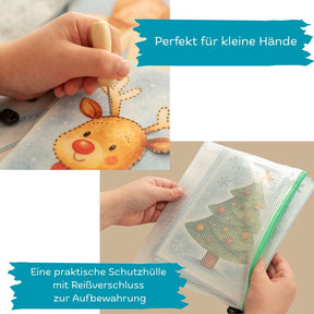 Grosse Weihnachts-Bastelbox für viele kreative Stunden
