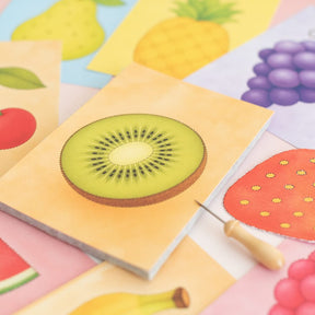 Prickelset für Kinder Obstteller