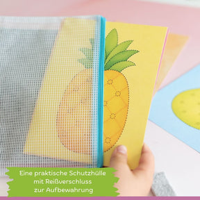 Prickelset für Kinder Obstteller