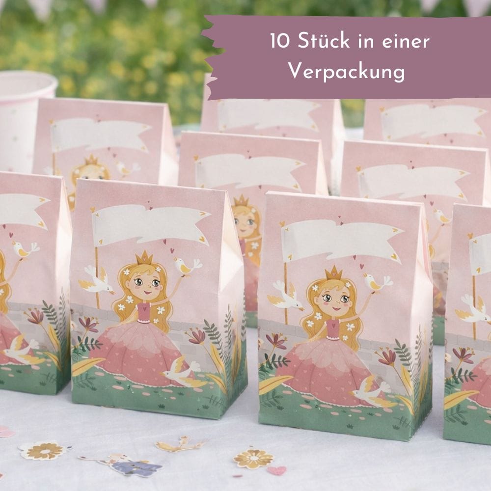 Mitgebseltütchen Prinzessin - 10 Stück
