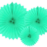 Dekorative Kreise - Mint - 3 Stück