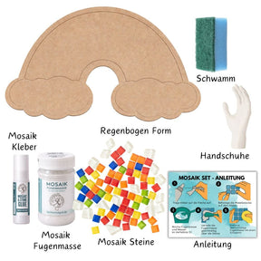 Mosaik Set - Regenbogen