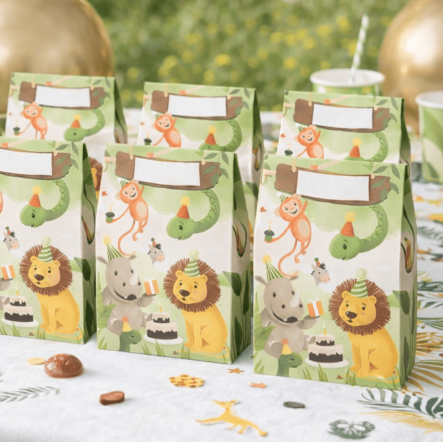 Mitgebseltütchen Safari 10 Stück