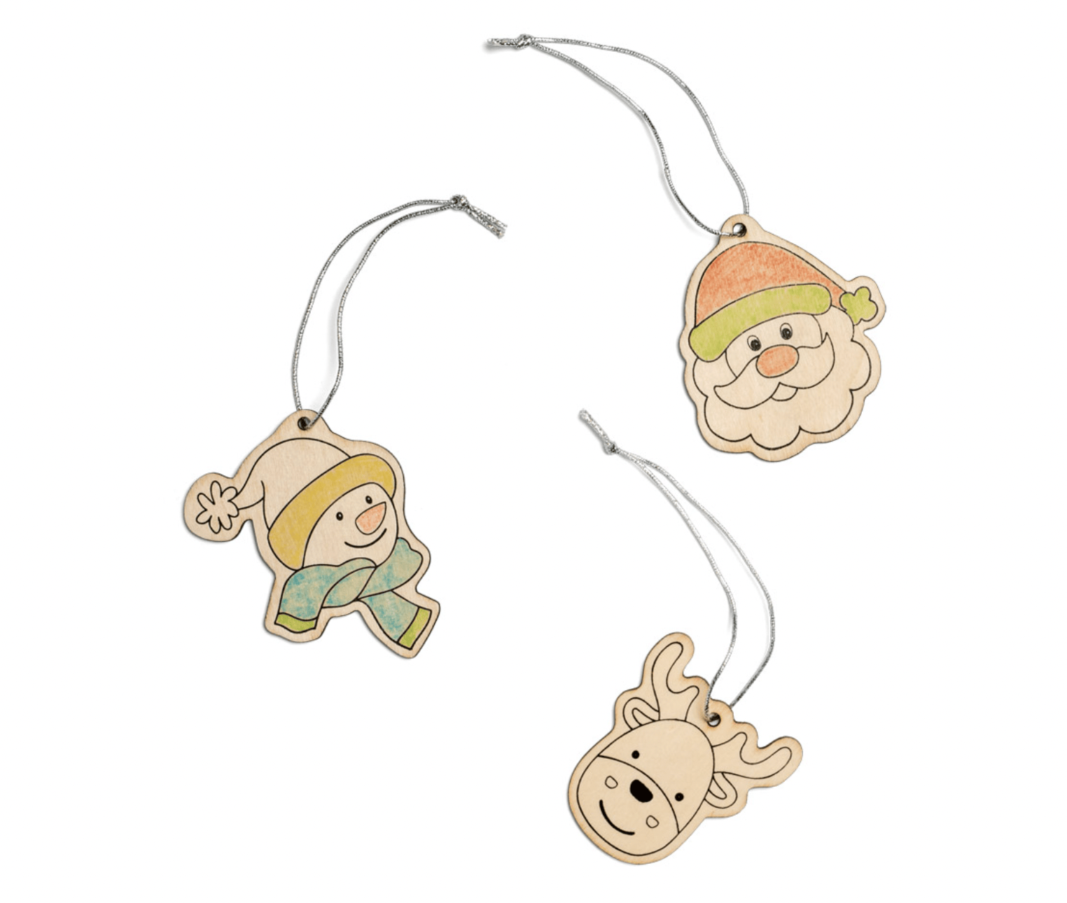 Holz Malset Weihnachten