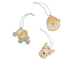 Holz Malset Weihnachten