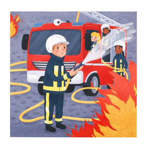 Feuerwehr Servietten