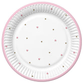 Teller Sterne, 18 cm - 8 Stück