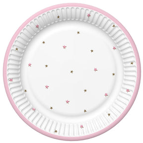 Teller Sterne, 18 cm - 8 Stück