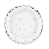 Teller Sterne, 18 cm - 6 Stück