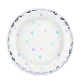 Teller Sterne, 18 cm - 6 Stück