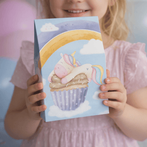 Mottobox - Baby Einhorn Geburtstag