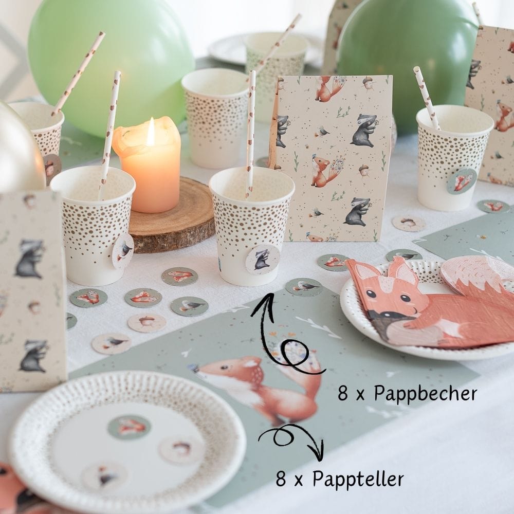 Mottobox - Waldtier-Geburtstag