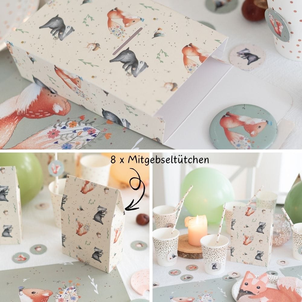 Mottobox - Waldtier-Geburtstag