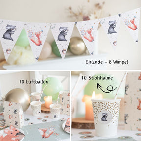 Mottobox - Waldtier-Geburtstag